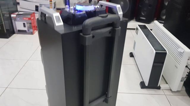 KARAOKE ZVUCNIK 2 X 8" SA BEZICNIM MIKROFONOM смотреть онлайн