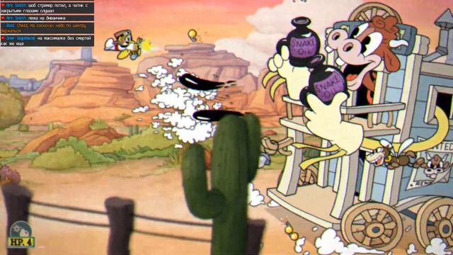 Прохождение: Cuphead (Ep 3) Добираемся до дьявола и боссы DLC смотреть онлайн