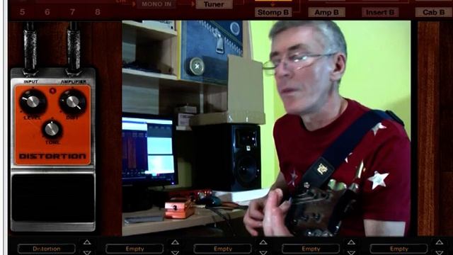 Boss DS-1 Distortion Против VST педалей Guitar Rig, Overloud TH U, AmpliTube 4, TonLab GFX, Helix смотреть онлайн