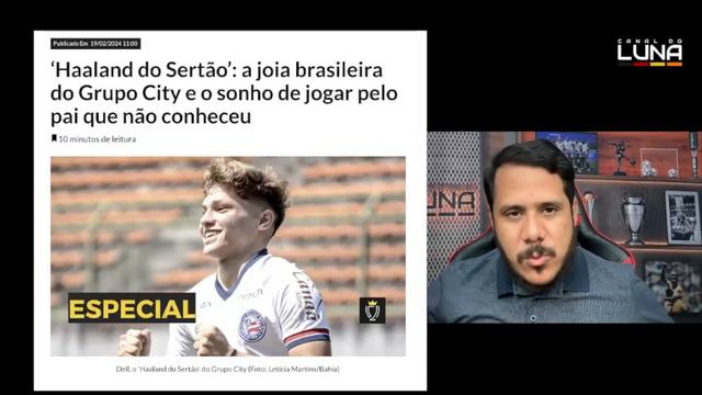 SEGURA AÍ ESSE PATAMAR! BAHIA PODE TER RELEVADO O NOVO HAALAND, E CLUBES DA EUROPA JÁ QUEREM COMPRA смотреть онлайн