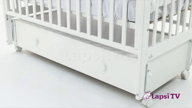 Кроватка 120x60 Fiorellino Tina маятник продольный на колёсах (фиореллино) смотреть онлайн