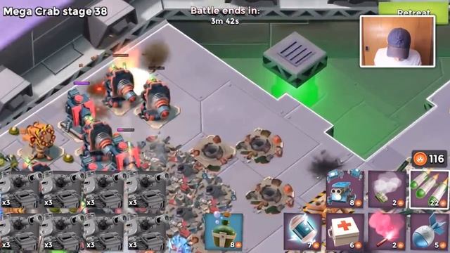 THE END OF PROTO MEGA CRAB IN BOOM BEACH! смотреть онлайн