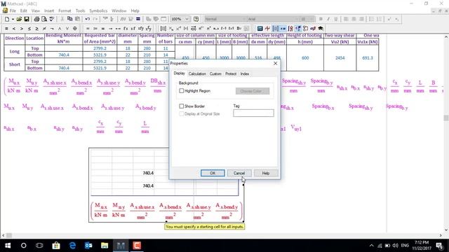 Make Table In MathCAD By Using Excel смотреть онлайн