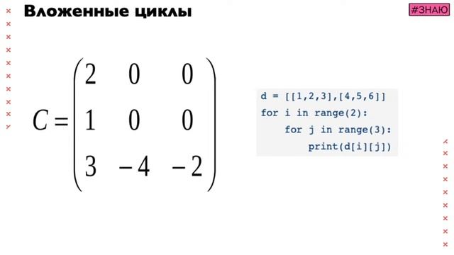 Вложенные циклы. Как они работают и почему ты должен их использовать в ЕГЭ? смотреть онлайн