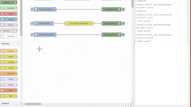 How to use context storage in Node-RED to save data смотреть онлайн