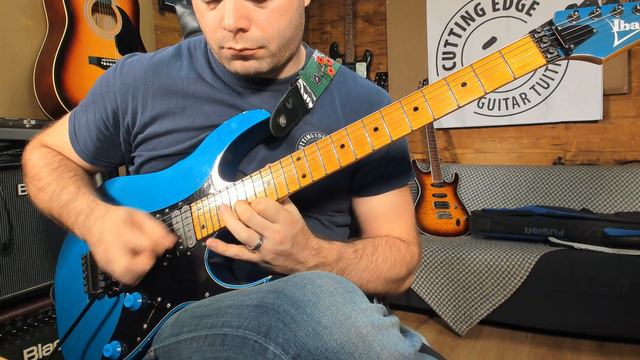 Andy Timmons Style Melodic Rock Solo - Ibanez RG 550 смотреть онлайн