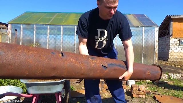 КОПТИЛКА ГОРЯЧЕГО КОПЧЕНИЯ, СВОИМИ РУКАМИ!!! Часть 1 смотреть онлайн