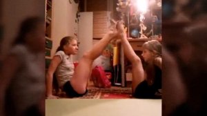 Наш экстремальный ГИМНАСТИЧЕСКИЙ ЙОГА  ЧЕЛЛЕНДЖ !!!
