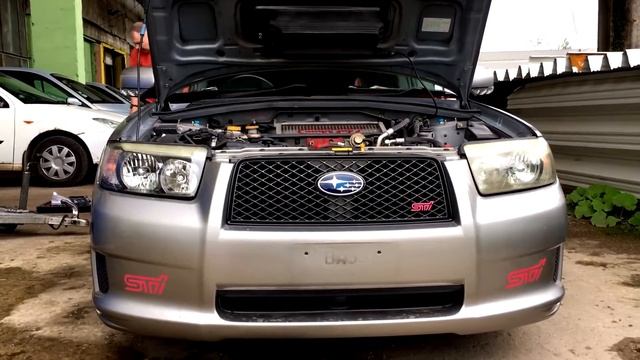 Тест нового Subaru Forester STI смотреть онлайн