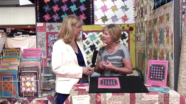 #80 Pinwheel Quilt Designs - Bonnie McCaffery's VidCast with Karin Hellaby смотреть онлайн