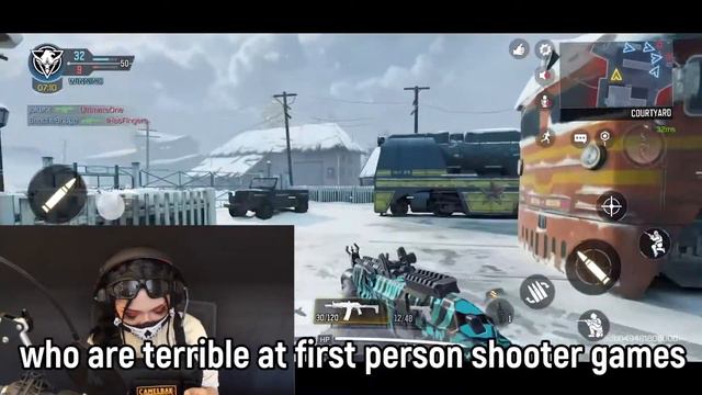 Playing Call of Duty: Mobile for the First Time! - GHOST Cosplay by FoxRots смотреть онлайн