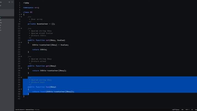 Паттерн проектирования Dependency injection (PHP) смотреть онлайн