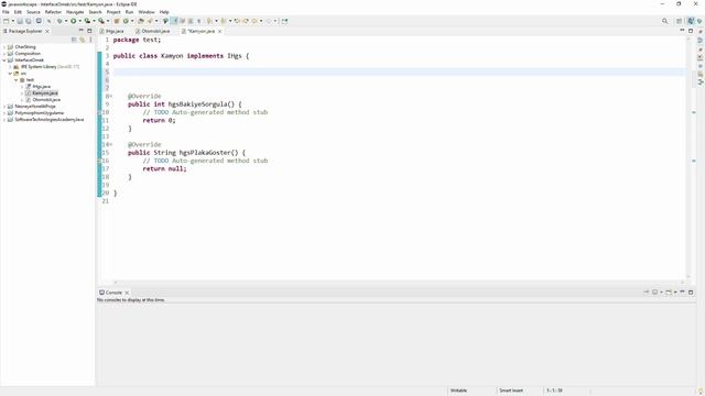 Java Dersleri - 41 : Java Interface ve Cast | Eclipse | OOP | Polymorphism Java Programlama смотреть онлайн
