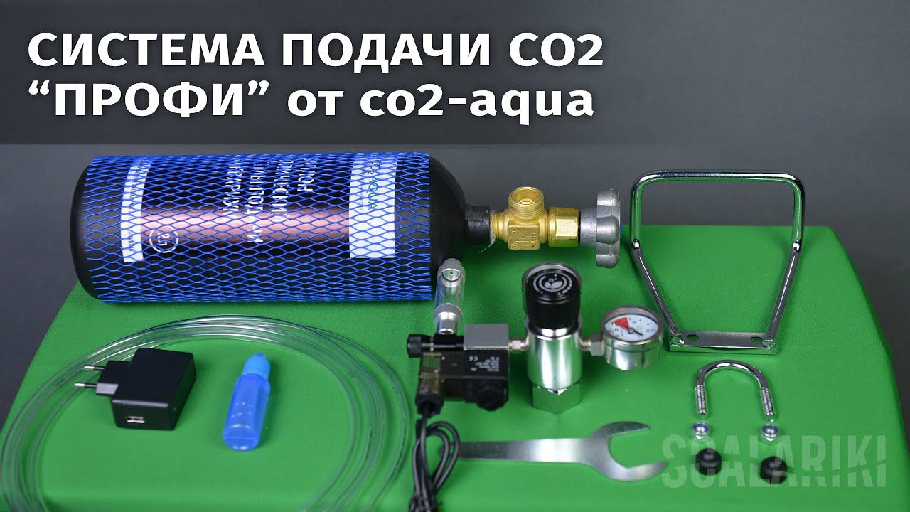 Обзор системы для подачи CO2 в аквариум от Co2 Aqua