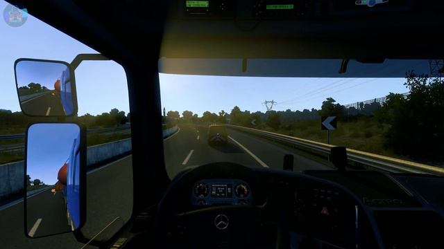 Mercedes ACTROS / 4160 - Euro Truck Simulator 2 (1.45) смотреть онлайн
