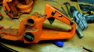 Бензопила Хускварна глохнет ремонт Husgvarna Чистка карбюратора своими руками