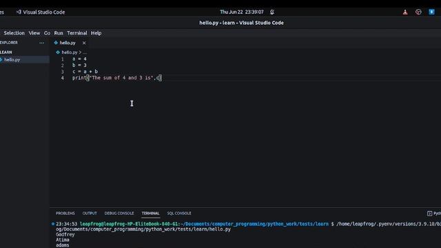 INTRODUCTION TO PYTHON PROGRAMMING LANGUAGE | VARIABLES,DATA TYPES,LISTS,COMMENTS смотреть онлайн