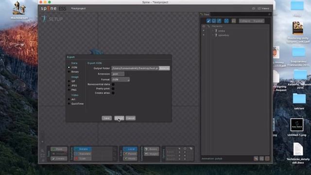 Spine #2 - How to export animation data for Unity смотреть онлайн