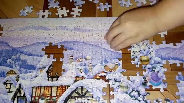 СОБИРАЕМ НОВОГОДНИЕ ПАЗЛЫ. 5 день, заключительный. ПАЗЛЫ ДЛЯ МАЛЫШЕЙ. развивающее видео. смотреть онлайн