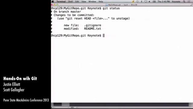 Hands-On with Git - Justin Elliott, Scott Gallagher смотреть онлайн