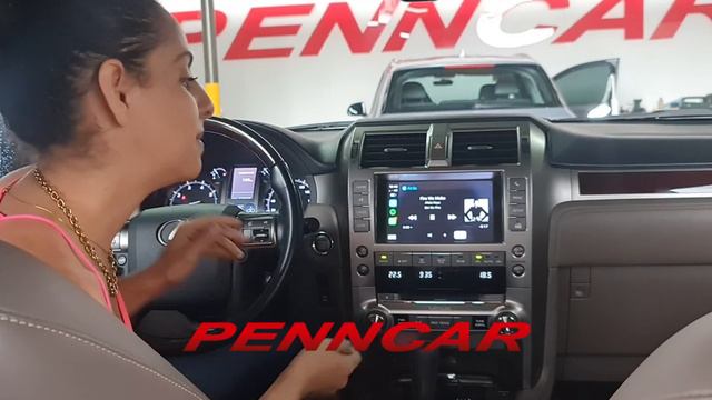 Lexus GX con Apple Carplay y Android Auto en la pantalla original смотреть онлайн