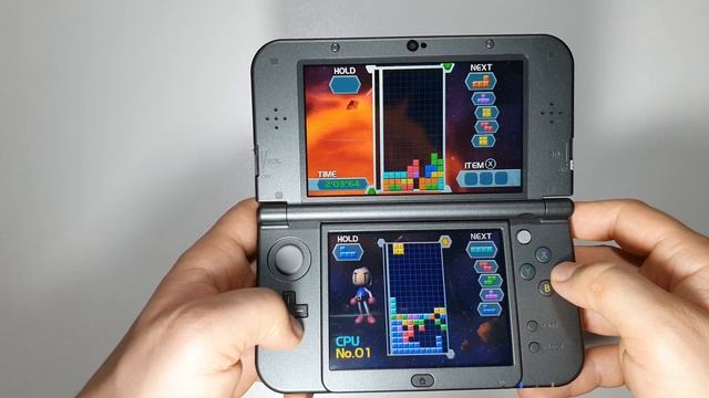 Tetris Axis Nintendo 3DS смотреть онлайн