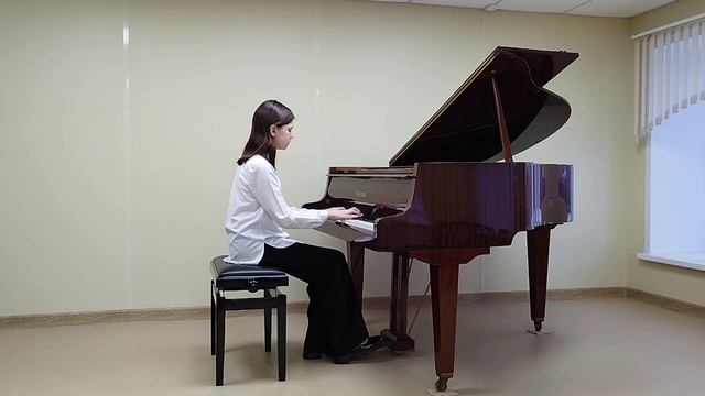 Черданцева Алëна, 11 лет, Р. Глиэр "В полях" смотреть онлайн