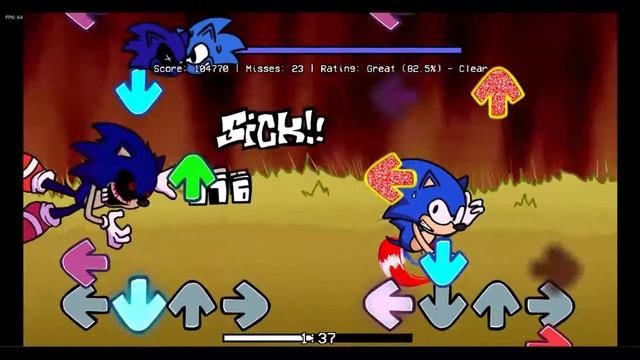 Friday Night Funkin' VS SONIC EXE - Confronting Yourself | Run Sonic Run! (FNF Mod/Fake Evil Sonic) смотреть онлайн
