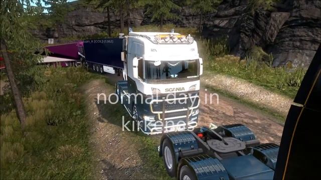 Ets 2 idiots om road kirkenes смотреть онлайн