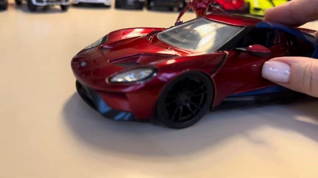 1:24 car models: Ford GT with Spider-Man Figure, Dodge Charger and many more! смотреть онлайн