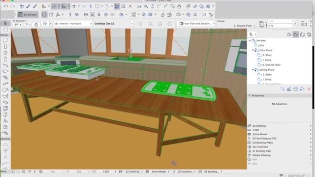 CAFE DESIGN | Archicad | Cinema 4D смотреть онлайн