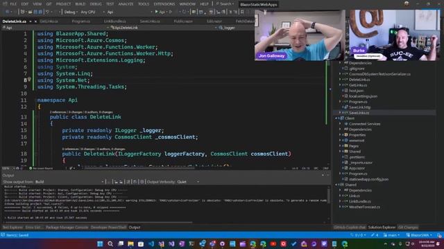 ? Burke Learns Blazor - Backend wrap up! смотреть онлайн