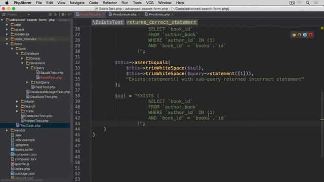 07-09: Exists tests смотреть онлайн