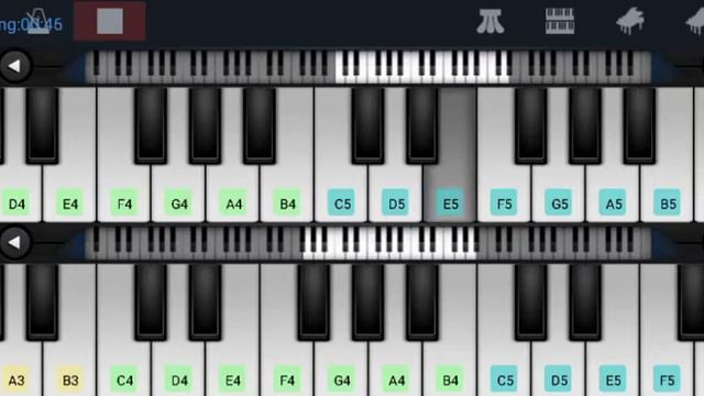 Keranamu Malaysia (beginner piano version) смотреть онлайн