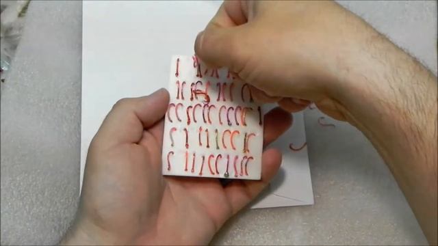 Ангарская резина - обманки (кембрики) на Хариуса. Посылка от Сергея из Ангарска смотреть онлайн