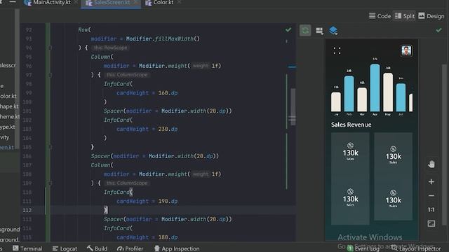 Finance App Sales Screen Design in Jetpack Compose | Hindi/Urdu | Android Studio | Part 2 of 2 смотреть онлайн