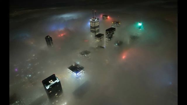 Города в тумане, туман над городом, City in the fog смотреть онлайн