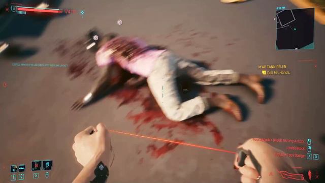 Cyberpunk 2077 MONOWIRE Gameplay and throwing Knives смотреть онлайн