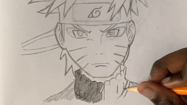 DRAWING NARUTO (Sage Mode) | Naruto Shippuden | Pencil sketch 51 | смотреть онлайн