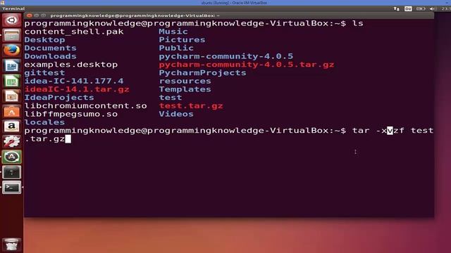 How to Extract a tar.gz File in Linux using Terminal смотреть онлайн