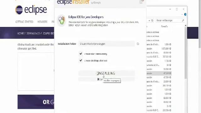 Instalación de Java, Eclipse y Traducción de Eclipse con el proyecto Babel смотреть онлайн