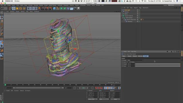 Cinema 4D Tutorial - Creative Ways to Use Voronoi Fracture смотреть онлайн