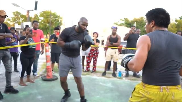 LAST TO GET KNOCKED OUT WINS $500 HOUSTON! смотреть онлайн