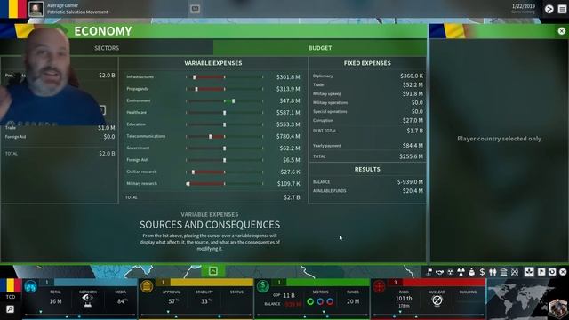 Superpower 3: Wish/Mod List (PART 3-Economy/Finances)