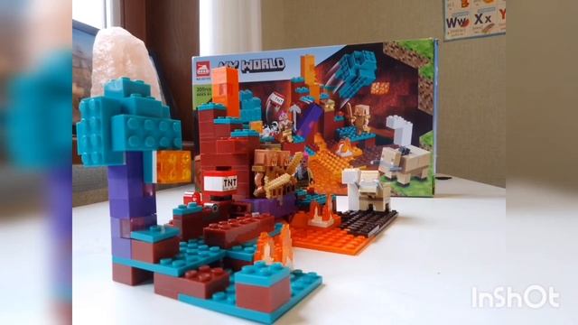 набор lego minecraft ад! смотреть онлайн