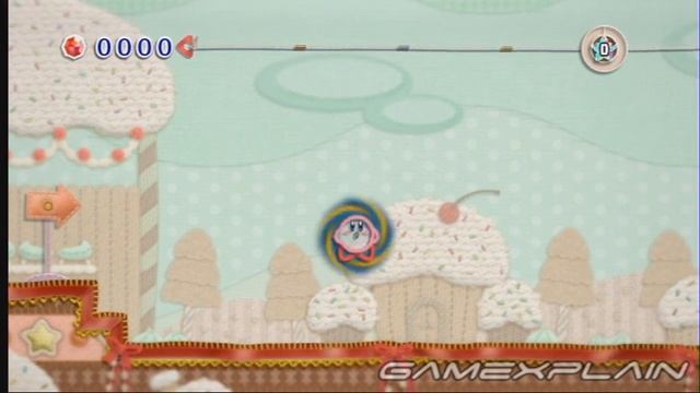 Kirby's Epic Yarn - Cocoa Station Treasure Guide (Secret Area) смотреть онлайн