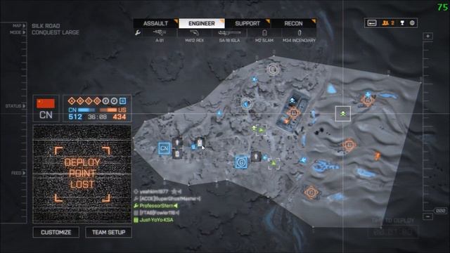BF4 - China Rising - Silk Road - PC Ultra 1080p 75FPS GTX 770 4GB смотреть онлайн