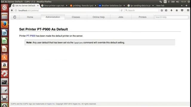 brother PT-P900W lpr stuck at "sending data" error смотреть онлайн