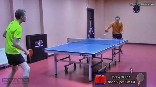 обзор Yinhe SUPER KIM OX - новые ДЛИННЫЕ ШИПЫ от MIlkyway! первый тест