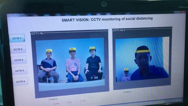 Smart Vision: AI-assisted CCTV surveillance cameras for social distancing detection смотреть онлайн